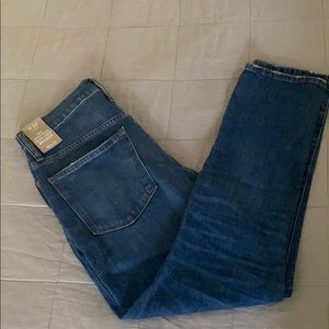 Madewell High-Rise Slim Crop Boyjean